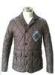 Khaki Sport Polyester Mens Padded Jacket Down Feather Jackets