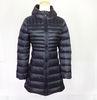 Adult Blue Womens Long Down Coat Wind-proof Jacket S / M / L / XL / XXL