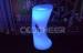 Rechargeable led light up stool For Nightclub , bar led lighting furniture