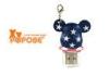 Small Christmas Gift POPOBE Bear USB Flash Drive 8GB America Flag style
