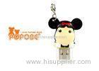 2 Inch White POPOBE Bear Cute USB Flash Drives Gift for Brand Promotion Item