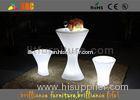IP56 RGB Outdoor PE illuminated led furniture With Rechargeable Battery