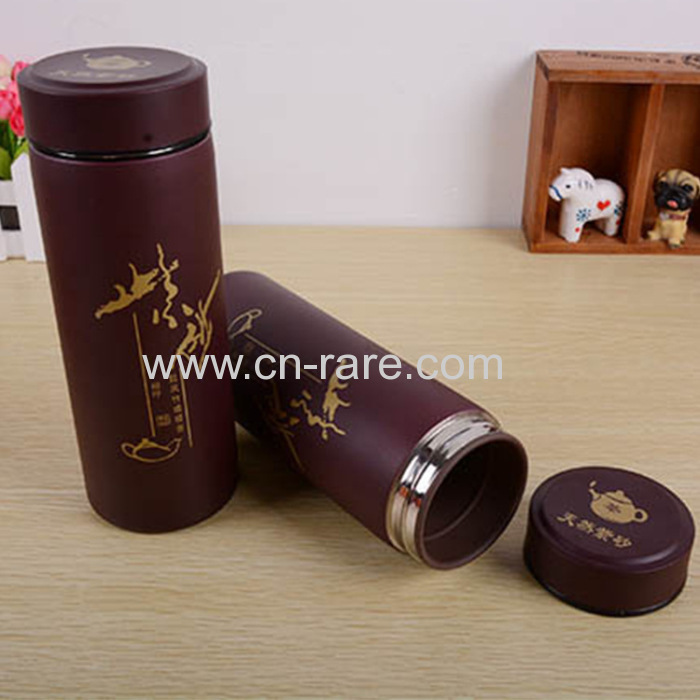 Creative gift cup purple insulation