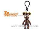 Novelty Promotion Gift Vinyl 3" POPOBE Bear Keychain Bag Decoration for LV Fans