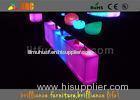 Colors Change LED Bar Tables , Banquet & Party Glowing Bar Furniture