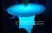 Round Shape Led Banquet Table Rechargeable Table Use In Bar With DMX Control