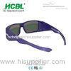 Purple PC Frame TAC Lens IMAX 3D Glasses Circular Polarized For Ultimate Movie