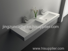 Freestanding Composite Resin Artificial Stone Basin