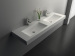 Freestanding Composite Resin Artificial Stone Basin