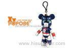 Plastic Buckle Customised Key Chains POPOBE Bear Bag Accessories Phone Stand