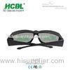 3D Video Glasses / Reald Cinema 3D Glasses With PC Frame 0.72mm TAC Lens