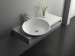 Freestanding Composite Resin Artificial Stone Basin