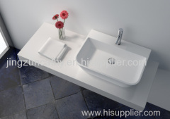 Freestanding Composite Resin Artificial Stone Basin