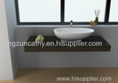 Freestanding Composite Resin Artificial Stone Basin