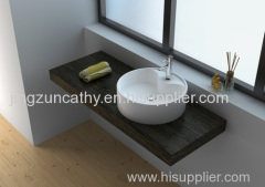 Freestanding Composite Resin Artificial Stone Basin