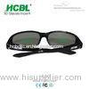 Logo Printed IMAX 3D Glasses Black For 3D Digital Entertainment