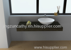 Freestanding Composite Resin Artificial Stone Basin