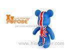 Rotatable bear head limbs / 25CM PVC POPOBE Bear For Home Decor I pad Stand