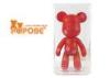 Small Fashion PVC Christmas Cute Bear Toys Girls Gift 3-Inch / 8.2CM