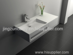 Freestanding Composite Resin Artificial Stone Basin