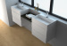 Freestanding Composite Resin Artificial Stone Basin