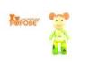 Multi-Function Personalized PVC Bear Gifts , Colorful Children Toy POPOBE Bear
