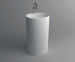 Freestanding Composite Resin Artificial Stone Basin