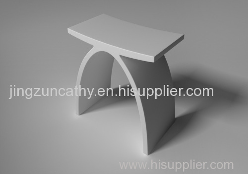 Freestanding Composite Resin Artificial Stone Chair