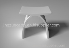 Freestanding Composite Resin Artificial Stone Chair