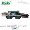 Bright Black Reusable Thicken Circular Polarized 3D Glasses For TV Cinema