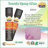 Temporary Spray Strong Adhesive Glue , Semi Transparent White For Cloth / Paper