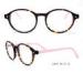 Optical Eyeglass Frames For Ladies , Round Shape Fashion Acetate Optical Frame