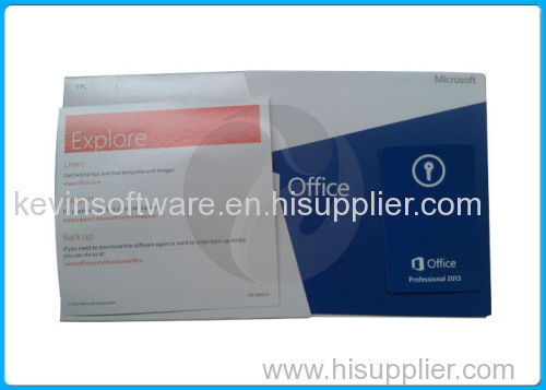 Microsoft Office 2013 Product Key Card For Microsoft Office 2013 Professional Plus