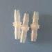 3/16" Plastic Staight Joint PP Body Liquid Pipe Connector Fitting