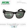 Fashion Folding Real D MI Circular Polarized 3D Glasses / Plastic 3D Eyewear Glasses