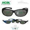 Fashion 3 Dimensional Linear Polarized 3d Glasses / 3D Cinema Eyewear
