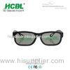 Portable Small Frame Circular Polarized 3D Glasses For Girl / Boy , 3D TV Glasses