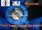 Lever / Pneumatic Actuator EPDM U Type Butterfly Valve with Ductile Iron , Stainless Steel