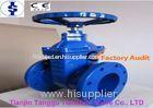 Carbon Steel Pneumatic Resilient Wedge Gate Valve Stem Gate With Handwheel