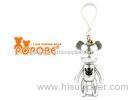 Popular Characters Silver Cold Mechanical POPOBE Bear Key Chain