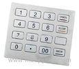 Kiosk keypad Support Triple DES Algorithm Kiosk Metal Keyboard