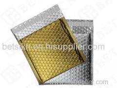 Aluminum Metallic Bubble Mailer AS Portfolio 12.75"10.5" Metallic Bubble Wrap