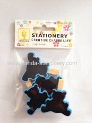 creative bear shape little blackboard