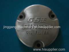 oil filter cover parts for car