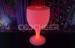 Royal Glasses Table / Ice Bucket Led Cocktail Table Rechargeable for hotel