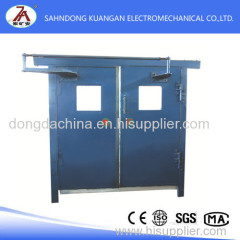 Balanced pressure ventilation door