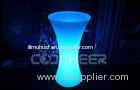 Custom Printing Led Ice Bucket Rechargeable RGB Color Remote Control Beer Buckets