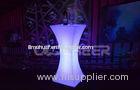 Plastic Square Unlimited Color Changing Led bar cocktail table Waterproof