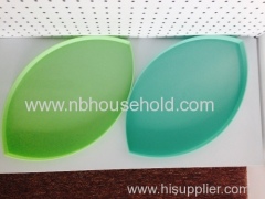 Big Leaf Shape Plastic Fruit Plate