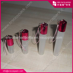 SRS 3ml 5ml 7ml 8ml plastic roll on bottle with hook